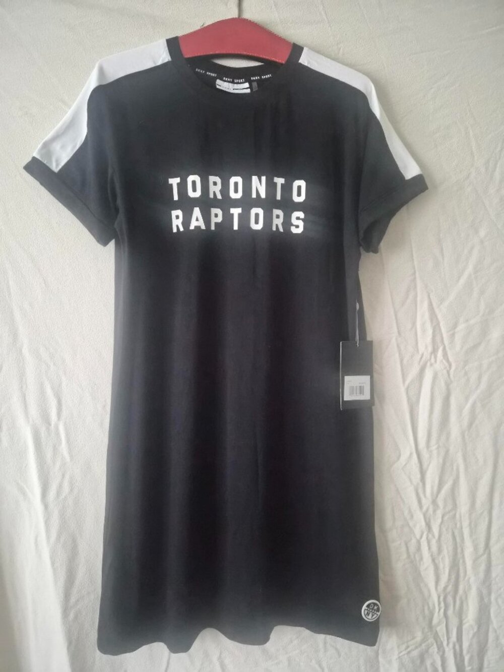 Official NBA Raptors DKNY Jersey Dress (NWT)